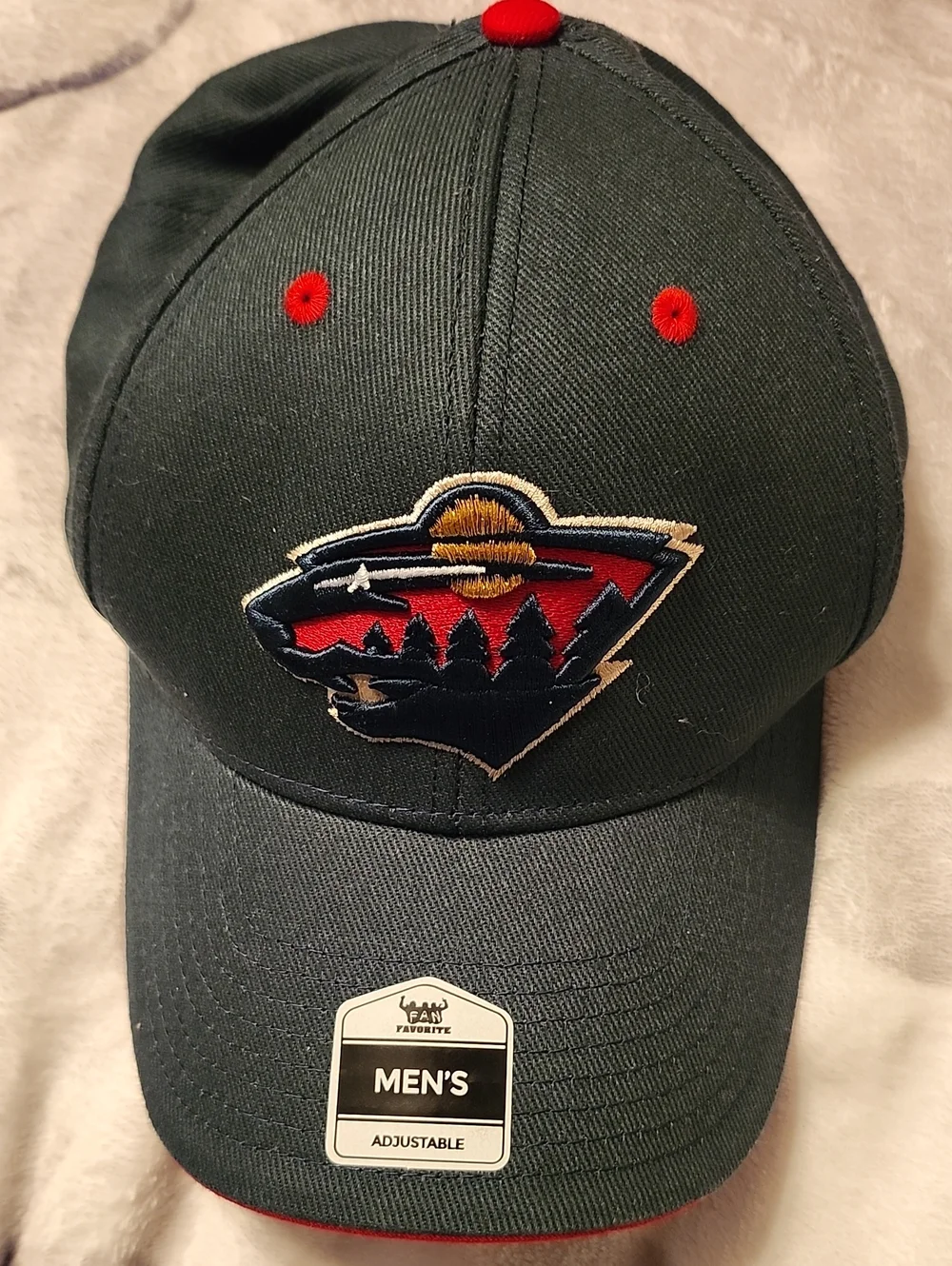 NHL Red and Black Official Licensed Product Sticker